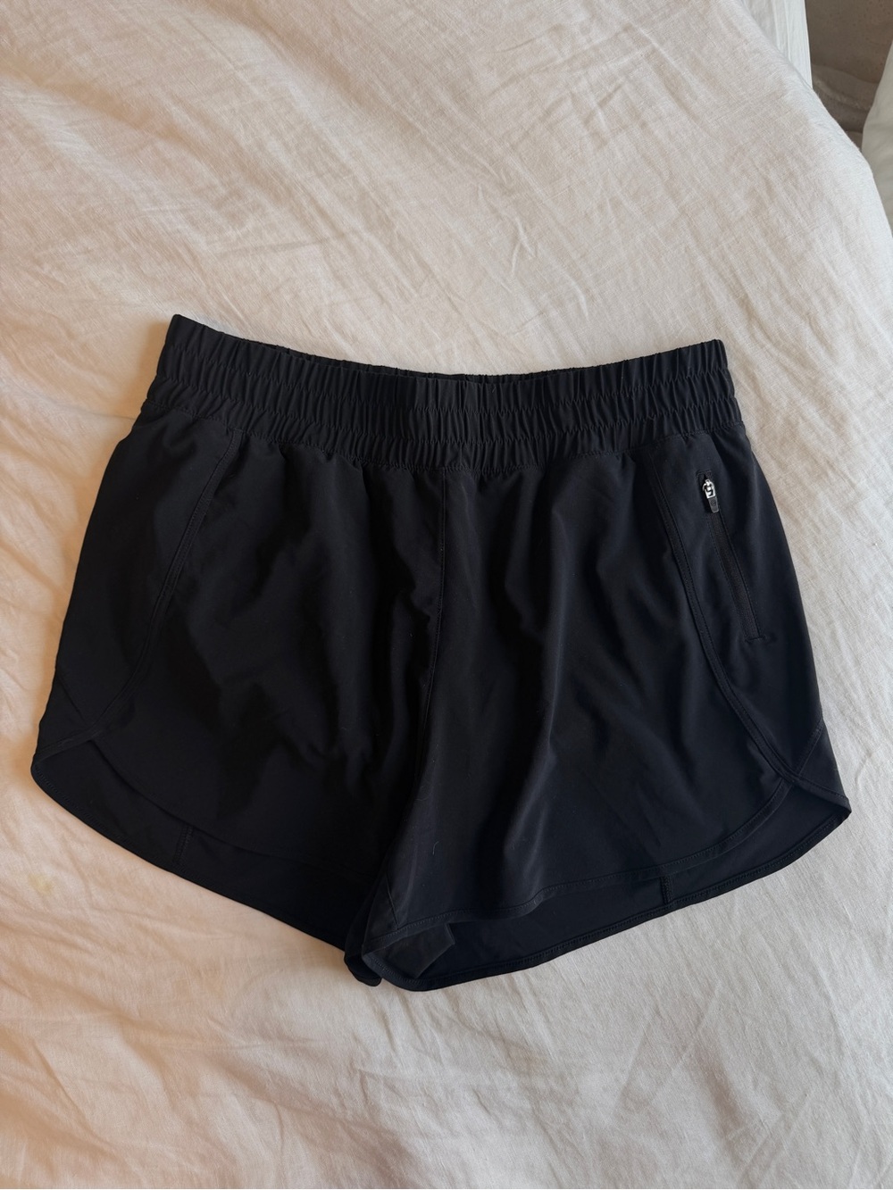 lululemon athletica Black Athletic Running Shorts